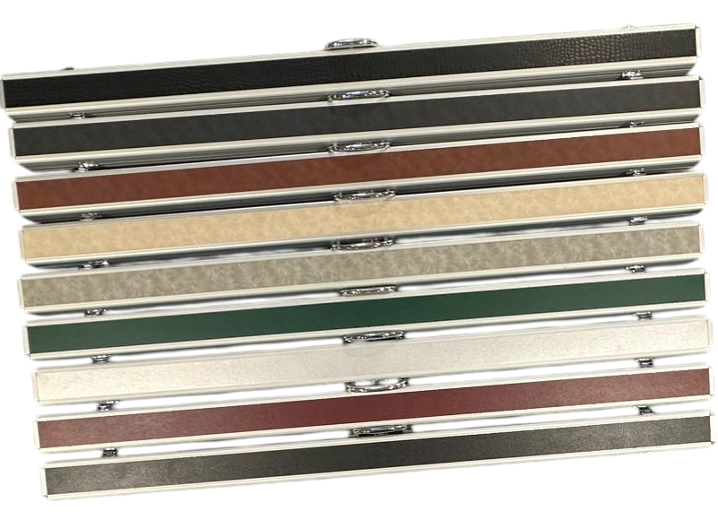 3/4 Piece Aluminium Cue Case (1 Cue) - assorted colours