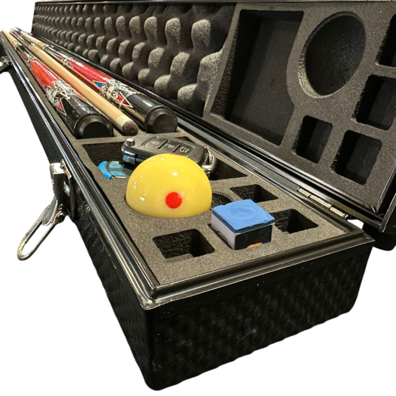 Ultimate Travel 1 pc Aluminium Case - 3 cues