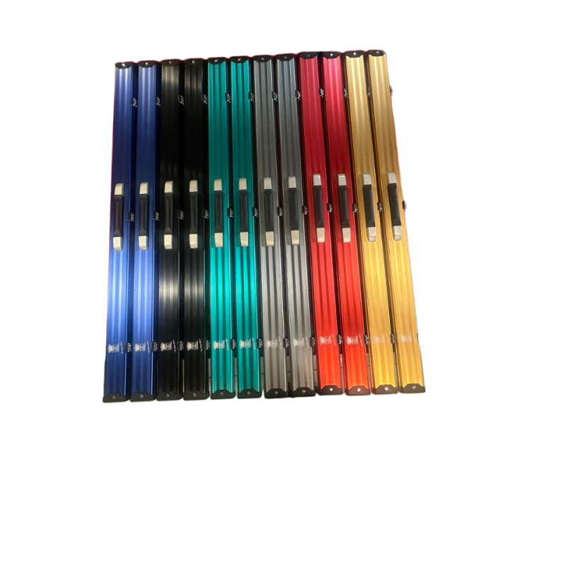 3/4 Piece Aluminium Cue Case (1 Cue) with United Logo - assorted colours