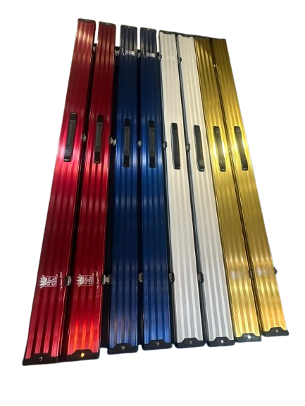 1 Piece Aluminium Cue Case (3 Cues) with United Logo - assorted colours